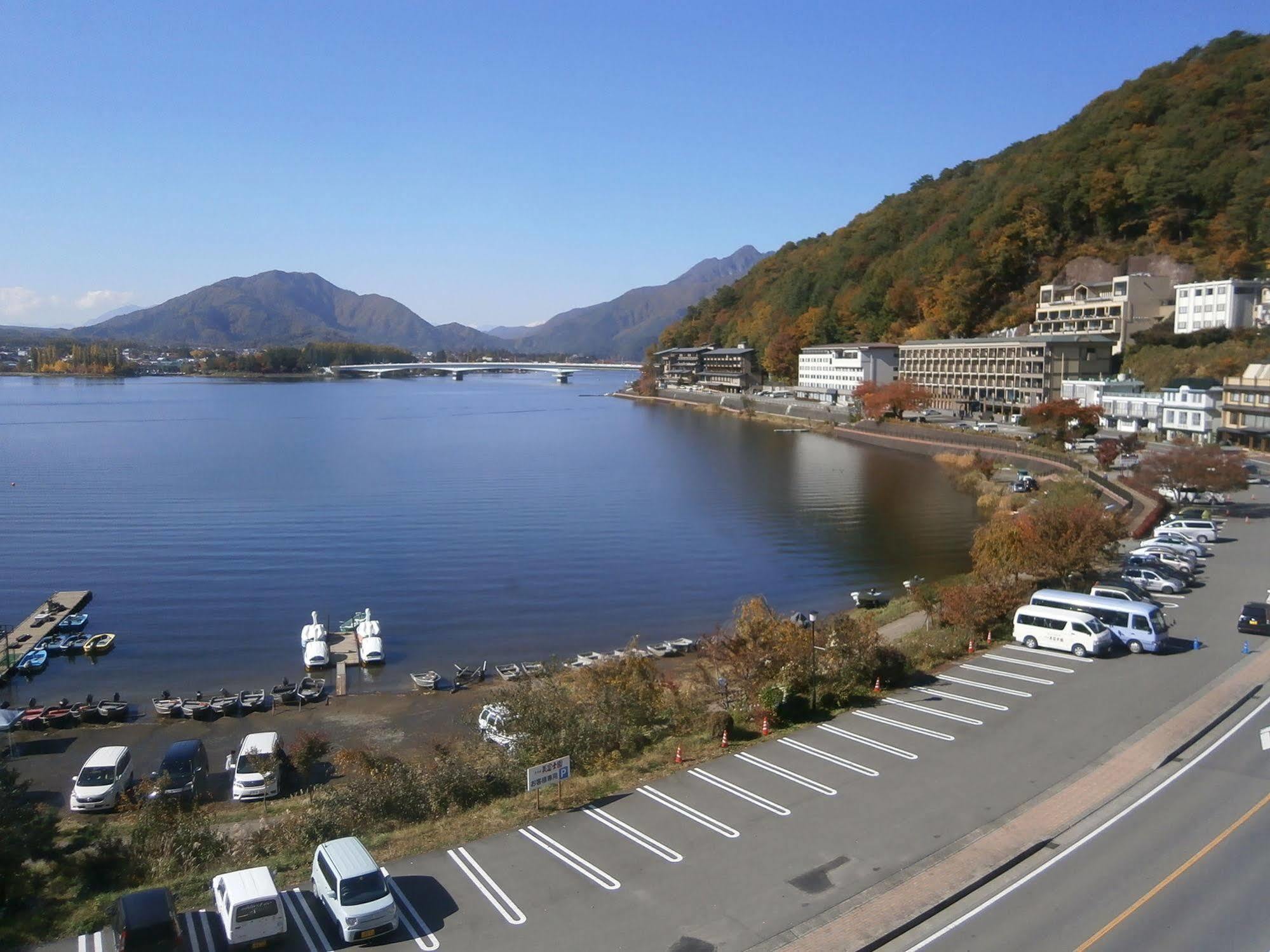 Hotel Route-Inn Kawaguchiko Fujikawaguchiko Bagian luar foto